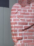 Bakstenen olifant, detail
<br/>
Gert-Jan Lobbes, 2016